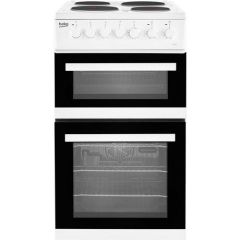 Beko EDP503W 50cm Electric Double Oven Cooker