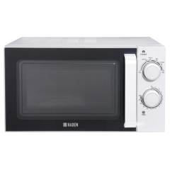 Haden 195678 Microwave 20L - White With Stainless Steel Interior 