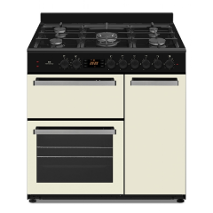 New World NW90DF3CR Dual Fuel Range Cooker